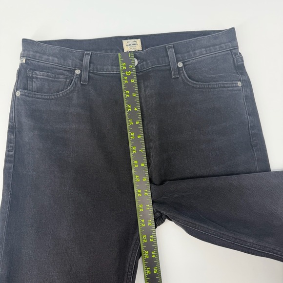 Citizens of Humanity Georgia High Rise Boot Cut Jeans Womens Size 29 Black - Picture 12 of 13